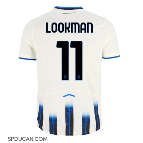 Muški Nogometni Dres Atalanta Ademola Lookman #11 Gostujuci 2025-26 Kratak Rukav